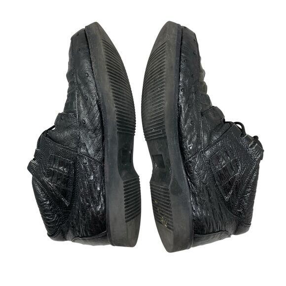 Exotic Footwear Chukka Boots Mens 10 Black Wild West Genuine Exotic Skin USA main image 11